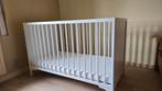 Wit babybed Ikea Solgul, Kinderen en Baby's, Ophalen, Zo goed als nieuw