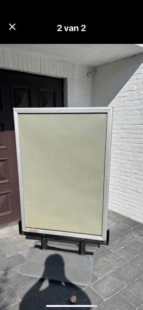 Reclame zuil 90/150 cm, Verzamelen, Merken en Reclamevoorwerpen, Gebruikt, Ophalen