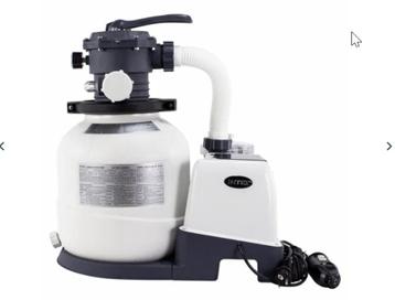 Zandfilter Zwembad Intex, Ophalen, Gebruikt, Zwembadpomp