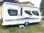 Caravan Hobby La Vita 455, Mover, voortent, fietsenrek, Caravans en Kamperen, Rondzit, Hobby, Bedrijf, Tot en met 4