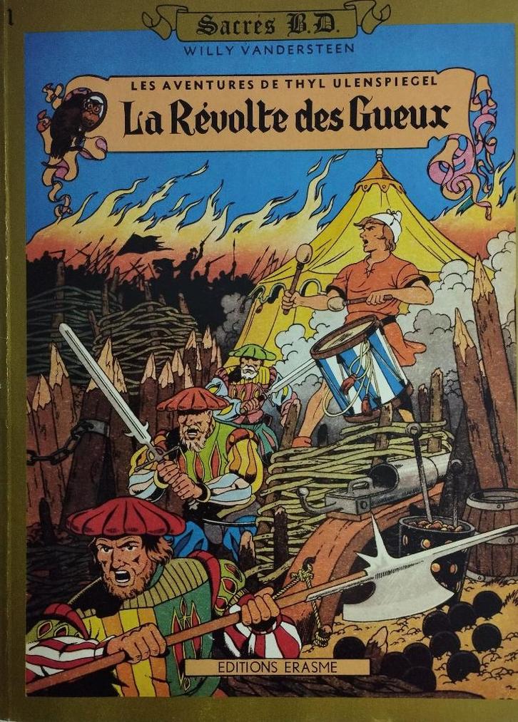 Les aventures de Thyl Ulenspiegel, Livres, BD, Utilisé, Une BD, Enlèvement ou Envoi