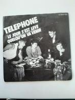 Vinyl 45trs- téléphone- le jour s'est levé, Enlèvement ou Envoi, Utilisé