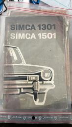 Simca 1301 1501 handleiding, Enlèvement ou Envoi
