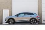 Audi Q4 e-tron 45 S-line - Pano/Matrix/HeatPump/Cam/Towbar, Auto's, Automaat, Leder en Stof, SUV of Terreinwagen, Zilver of Grijs