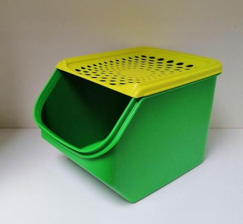 Tupperware Ajuindoos « Smart » 3 Liter - Groen, Huis en Inrichting, Keuken | Tupperware, Gebruikt, Bus of Trommel, Groen, Ophalen of Verzenden