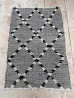Authentiek Marokkaans tapijt, Ophalen, 100 tot 150 cm, Wit, 50 tot 100 cm