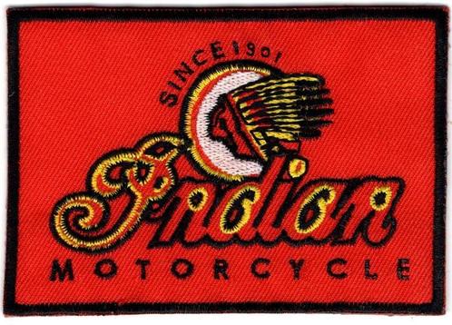 Indian Motorcycles stoffen opstrijk patch embleem #1, Motos, Accessoires | Autre, Neuf, Envoi