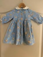 Blauw jurkje met print Jacadi 6 maand, Jurkje of Rokje, Ophalen of Verzenden, Zo goed als nieuw, Jacadi