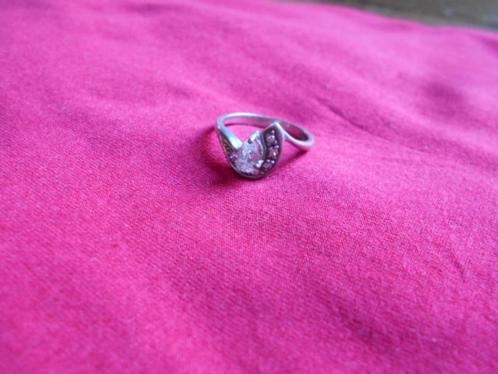 ring, zilver, tribal - sterling - met of zonder edelsteen, Handtassen en Accessoires, Ringen, Zo goed als nieuw, Dame of Heer