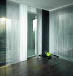 Nieuw DECORATIEF SPAGHETTI GORDIJN 2M OP 1M Zwart of Wit, Ophalen of Verzenden, Nieuw, Complete set