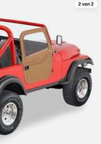 Jeep CJ CJ7 canvas deuren te koop., Enlèvement, Utilisé