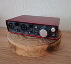 Focusrite Scarlett 2i2 volledige opnameset, Computers en Software, Geluidskaarten, Ophalen of Verzenden, Zo goed als nieuw