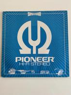 lp PIONEER HI-FI SUPER STEREO uit 1975, Audio, Tv en Foto, Stereoketens, Ophalen, Gebruikt, Pioneer