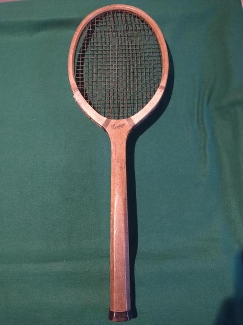Houten tennisracket Ayres Handicap, Sport en Fitness, Tennis, Zo goed als nieuw, Racket, Overige merken, Ophalen of Verzenden