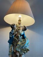 Capodimonte - Figurine tafel lamp, Antiek en Kunst, Ophalen