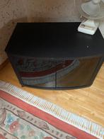 Zwart TV Meubel, Huis en Inrichting, Ophalen, Gebruikt, 50 tot 100 cm, Minder dan 100 cm