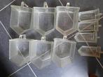 Glazen retro schuifjes weck, Huis en Inrichting, Keuken | Potten en Pannen, Ophalen, Gebruikt, Glas, Overige typen