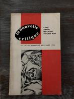 La nouvelle critique, revue mensuelle 1960, Gelezen, Ophalen of Verzenden, Lichaam en Geest