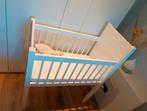 Babybedje inclusief matras en overtrekken, Kinderen en Baby's, Kinderkamer | Bedden, Ophalen, Gebruikt, Matras