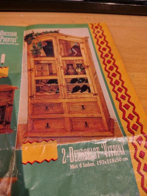 mexicaanse eetkamermeubelen, Huis en Inrichting, Complete eetkamers, Gebruikt, Ophalen