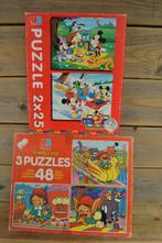 puzzel, Micky Mouse, Pinocchio, 10 à 50 pièces, 4 à 6 ans, Utilisé, Enlèvement ou Envoi