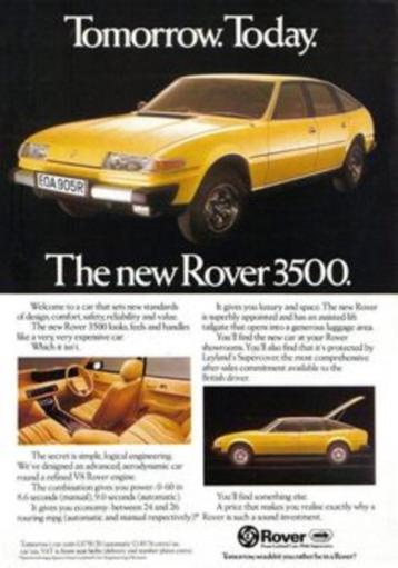 ROVER SD1  BJ 1980  OKKASIEWISSELSTUKKEN beschikbaar voor biedingen