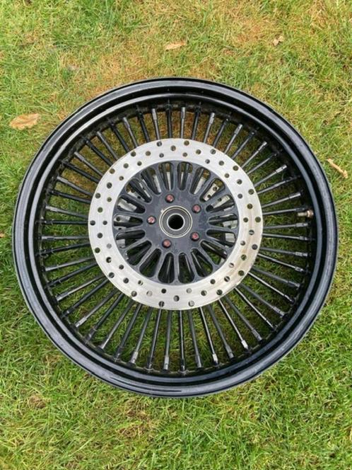 Mammoth bigspoke all black 21" front - 18" rear, Motoren, Onderdelen | Harley-Davidson, Gebruikt, Ophalen of Verzenden