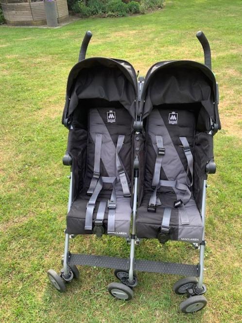 Tweeling buggy  Maclaren - nieuw, Kinderen en Baby's, Buggy's, Nieuw, Maclaren, Duomodel, Voetenzak, Zonnekap, Ophalen
