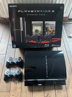 PlayStation 3 CECHC04 met originele doos, Games en Spelcomputers, Spelcomputers | Sony PlayStation 3, Phat, Met 2 controllers