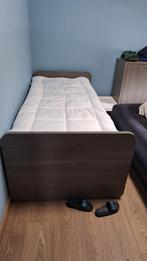 1 persoons bed 90X2OOmm, Huis en Inrichting, Slaapkamer | Bedden, Ophalen, 90 cm, Eenpersoons, Bruin