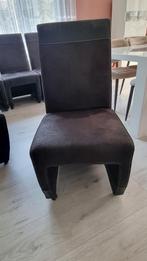 Salon in leer 3x1 2x1 en 6 stoelen, Huis en Inrichting, Ophalen, Leer