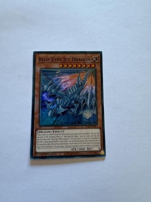 Yu-Gi-Oh! Blue-Eyes Jet Dragon - RA02-EN017 - 25th Anniversa, Hobby en Vrije tijd, Verzamelkaartspellen | Yu-gi-Oh!, Zo goed als nieuw