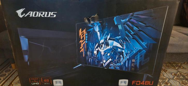 Gigabyte AORUS FO48U OLED 4K 120Hz, Audio, Tv en Foto, Televisies, Zo goed als nieuw, OLED, 100 cm of meer, 4k (UHD), Overige merken
