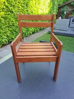 stevige houten kinderstoel, Kinderen en Baby's, Kinderstoelen, Ophalen, Gebruikt