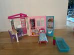 Opvouwbaar Barbie House, Kinderen en Baby's, Ophalen, Zo goed als nieuw, Poppenhuis