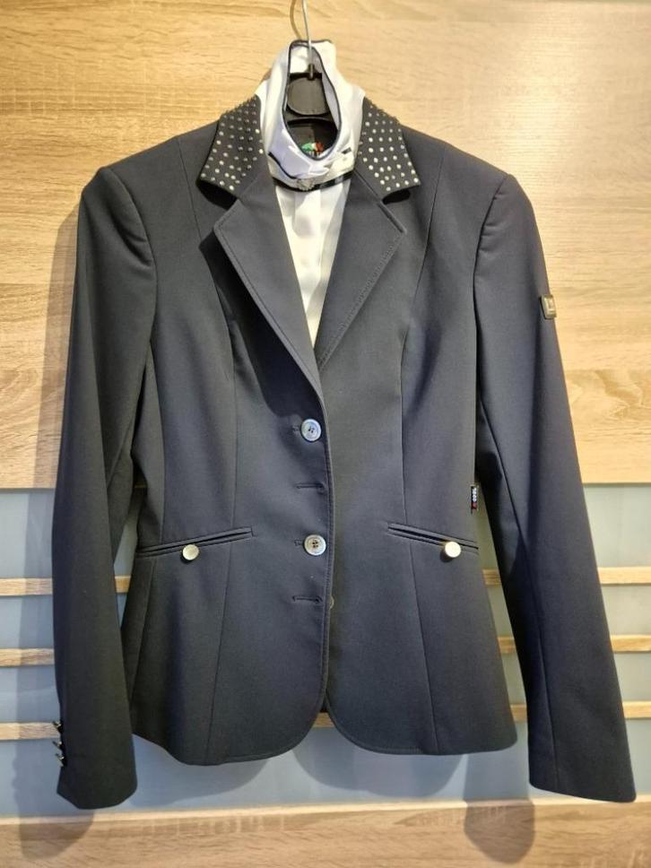 Equiline Xcool 36 wedstrijdjack (maat 40), Dieren en Toebehoren, Paardrijkleding, Zo goed als nieuw, Dames, Ophalen of Verzenden