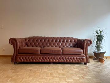 Real chesterfield couches. 