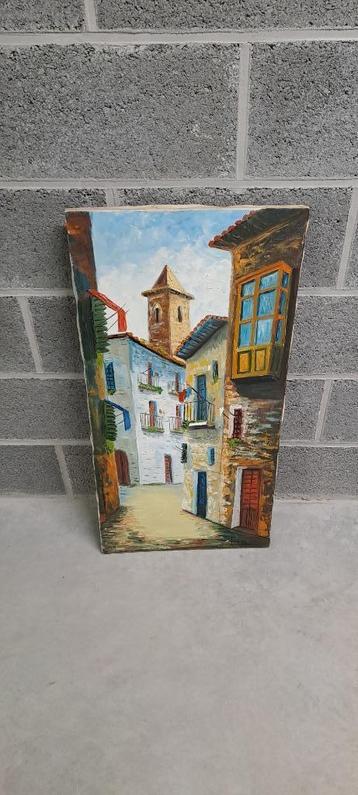 Schilderijen en schilderbord beschikbaar voor biedingen