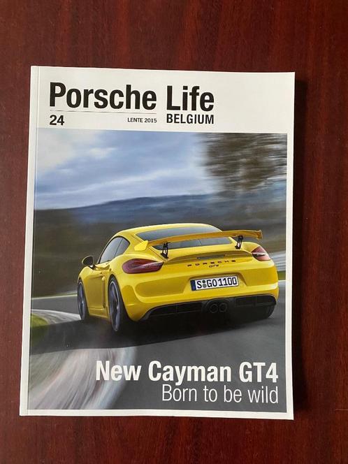 Porsche Life Belgium de 2015 N24 New Cayman GT4, Livres, Autos | Brochures & Magazines, Neuf, Porsche, Enlèvement ou Envoi