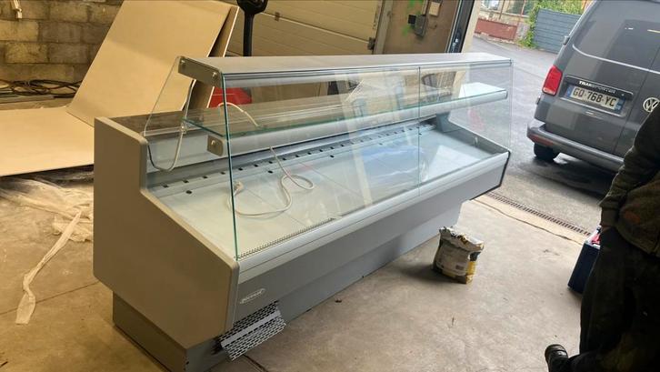 positief koelkastdisplay van 0 tot +8 graden, Zakelijke goederen, Horeca | Keukenapparatuur, Koelen en Vriezen, Gebruikt, Ophalen