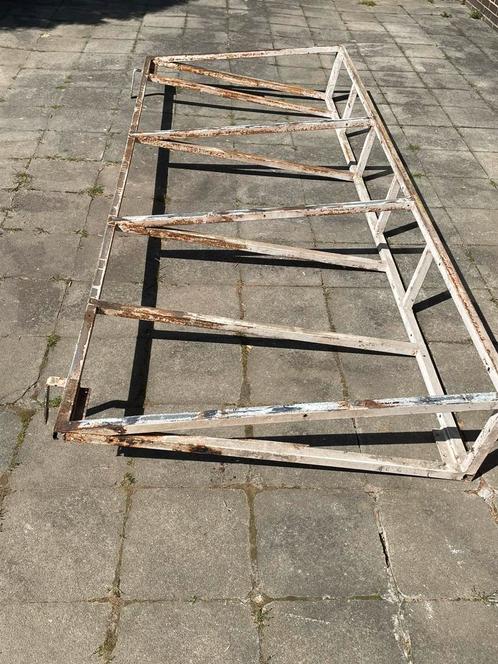metalen constructie geraamte afdak of overkapping 2,78 m, Tuin en Terras, Overkappingen, Gebruikt, Ophalen