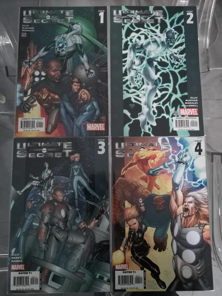 Ultimate Secret #1-4 (completed), Livres, BD | Comics, Neuf, Série complète ou Série, Enlèvement ou Envoi