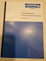Une introduction à l'économie de l'environnement., Livres, Enlèvement ou Envoi