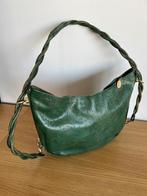 Louise Fontaine Bruxelles handtas, Handtassen en Accessoires, Tassen | Damestassen, Verzenden, Zo goed als nieuw, Groen, Handtas