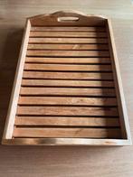 Dienblad in teak, Huis en Inrichting, Ophalen, Zo goed als nieuw