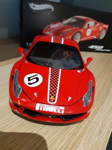 (Nieuw) Ferrari 458 challenge 1/18 elite  beschikbaar voor biedingen
