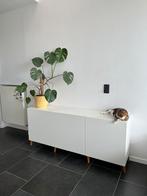 Witte Ikea Bestå kast, Met deur(en), 150 tot 200 cm, 25 tot 50 cm, Gebruikt