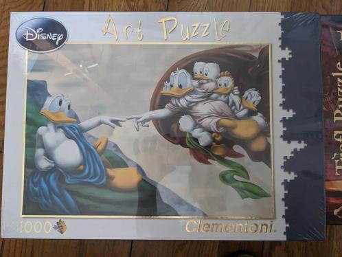 Puzzels Disney e.a. 1000 stukjes, Hobby en Vrije tijd, Denksport en Puzzels, Zo goed als nieuw, Ophalen