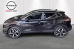 Nissan Qashqai 1.3 DCT TEKNA+ // GMS STORE NISSAN GENT, Auto's, Nissan, Stof, Zwart, 4 cilinders, Zwart