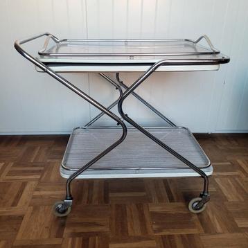 Vintage Torck serveerkar – Belgisch design beschikbaar voor biedingen